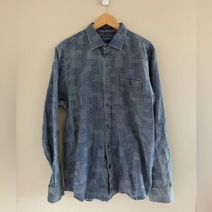 Tommy BahamaTortola Large Mens Casual Coastal Resortwear Relaxed Vacation Shirt